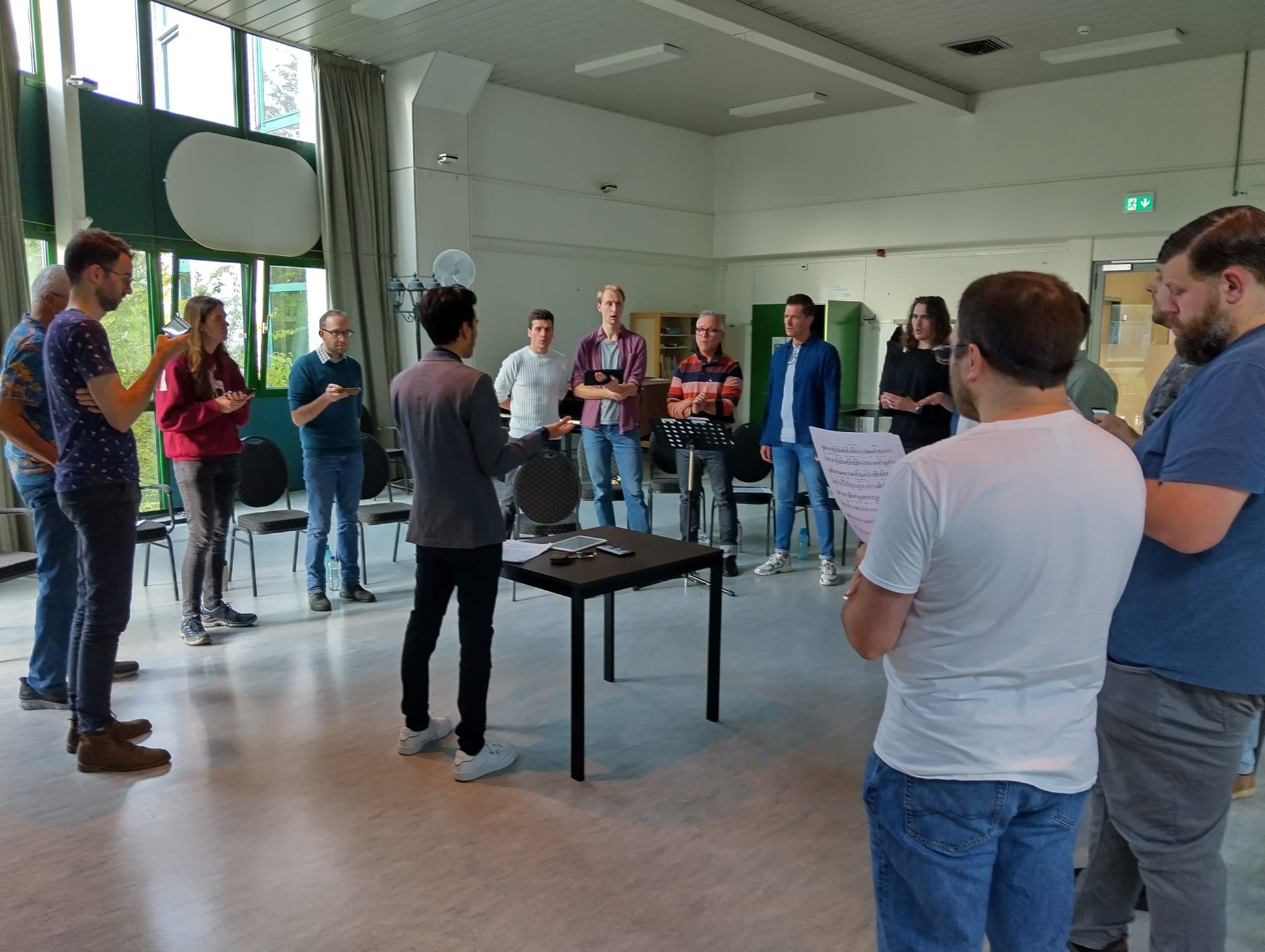 Key City Singers rehearsal